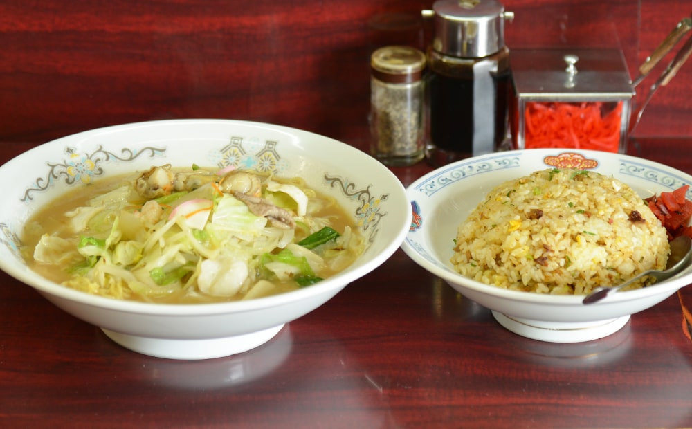 秋田市で30年以上続く、味よし、盛りよしの中華料理店。