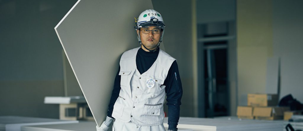 何もない空間に「部屋」を創る。その創造性が内装の魅力。