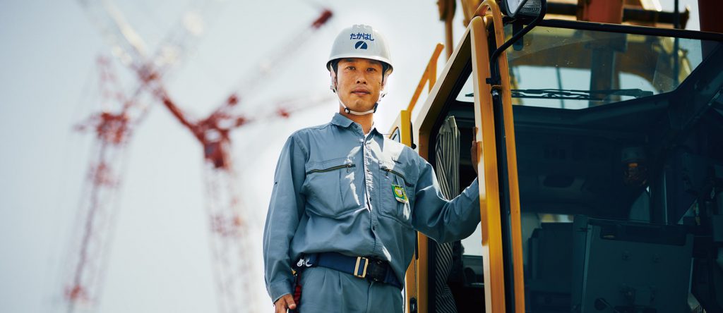 クレーンには、操作する人の気持ちがあらわれる。